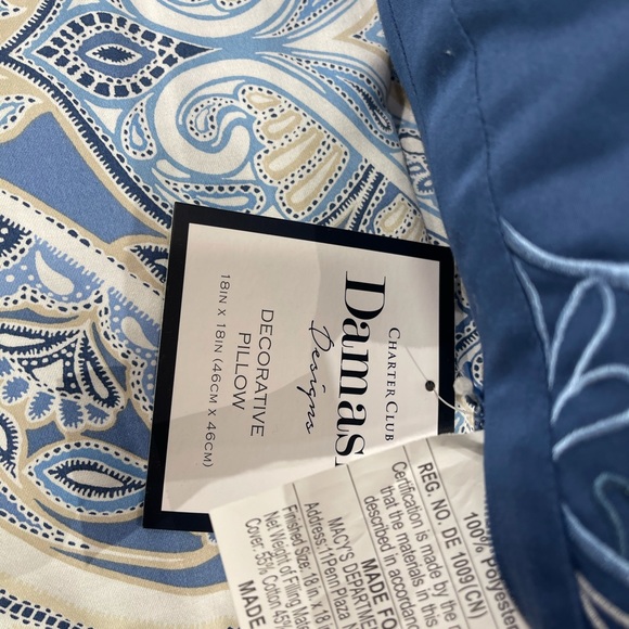 Charter Club Damask Design Decorative Pillows - Picture 7 of 7